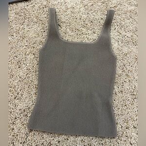 NEW Aritzia Babaton sculpt knit squareneck tank Size XS